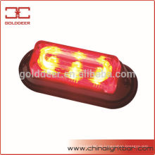 DC12V 3W SMD Led Strobe Schelle rot